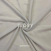 Plain Georgette - Ivory #82